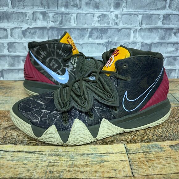 Nike Other - Nike Kyrie Kybrid S2 Cargo Khaki Camo Red CQ9323-300 Mens Size 12 Rare 2021